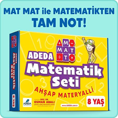 Adeda Mat Mat Matematik Seti 8 Yaş