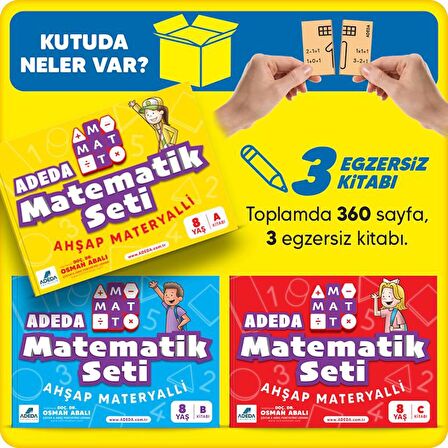 Adeda Mat Mat Matematik Seti 8 Yaş