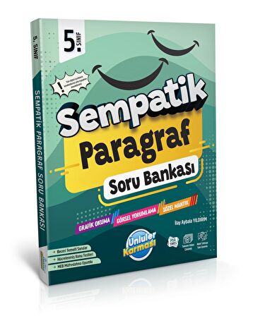Ünlüler Sempatik 5. Sınıf Paragraf Soru Bankası Ünlüler Yayınları