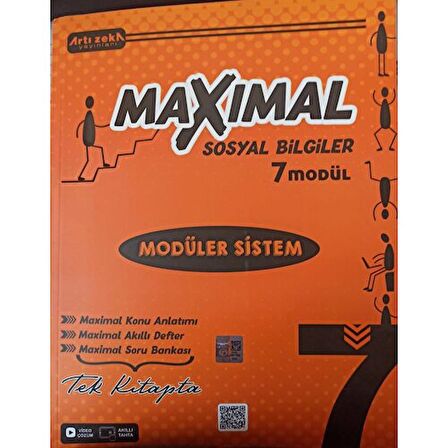 6. Sınıf Maximal Sosyal Bilgiler Modüler Set (7 Modül)