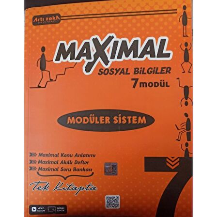 7 Sınıf Maximal Sosyal Bilgiler Modüler Set (7 Modül)