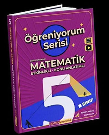 5. Sınıf Matematik Soru Bankası Öğreniyorum Serisi