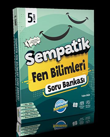 Ünlüler Yayınları 5. SINIF SEMPATİK SORU BANKALARI FEN BİLİMLERİ