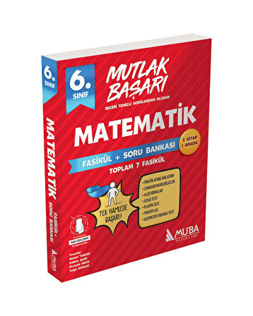 6. Sınıf Matematik Mutlak Başarı Fasikül ve Soru Bankası