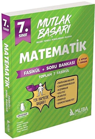 7. Sınıf Matematik Mutlak Başarı Fasikül ve Soru Bankası