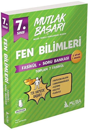 7. Sınıf Fen Bilimleri Mutlak Başarı Fasikül ve Soru Bankası