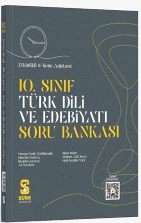 10. Sınıf Türk Dili ve Edebiyatı Soru Bankası Süre Yayınları