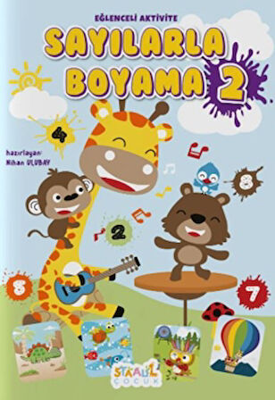 Kodlamalı Eğlenceli Aktivite - Sayılarla Boyama Kitabı 2