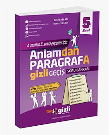 5. Sınıf Anlamdan Paragrafa Gizli Geçiş