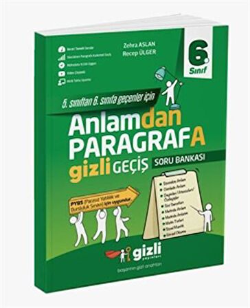 6. Sınıf Anlamdan Paragrafa Gizli Geçiş