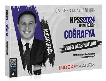 2024 KPSS Coğrafya Video Ders Notları