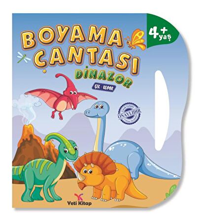 Boyama Çantası - Dinazor