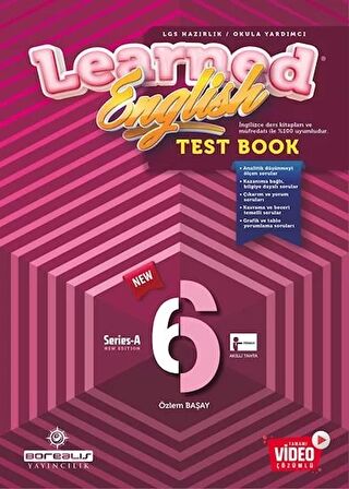 Borealis Yayınları Learned 6 Test Book Yeni Nesil Sorular