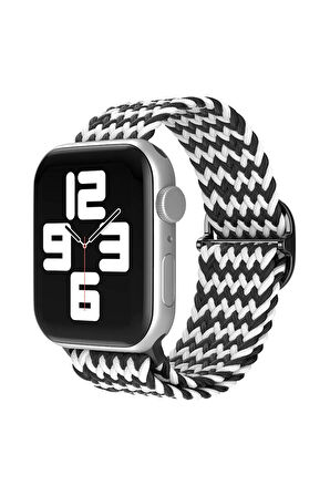 Watch 38‑40‑41 mm Uyumlu Metal Klips Solo Fiberlink Örgü Kordon – Zamanında Şıklık, Konfor ve Ayarlanabilirlik