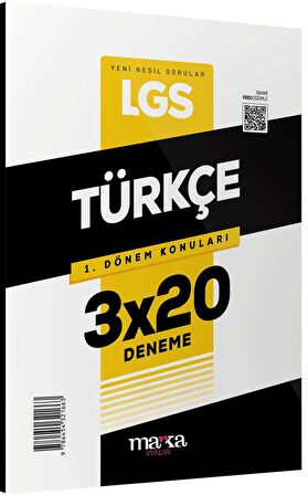 2024 LGS 1. Dönem Konuları Türkçe 3x20 Deneme