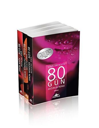 80 Gün Serisi Takım Set (3 Kitap) / Vina Jackson