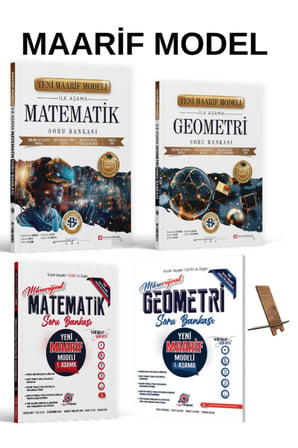 Bilgi Sarmal ve Mikro Orjinal TYT Matematik ve Geometri İlk Aşama Maarif Model Soru Bankası Seti
