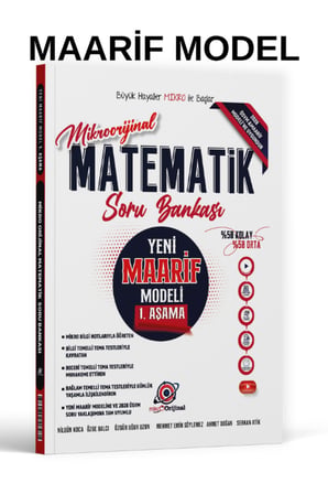 Bilgi Sarmal ve Mikro Orjinal TYT Matematik ve Geometri İlk Aşama Maarif Model Soru Bankası Seti