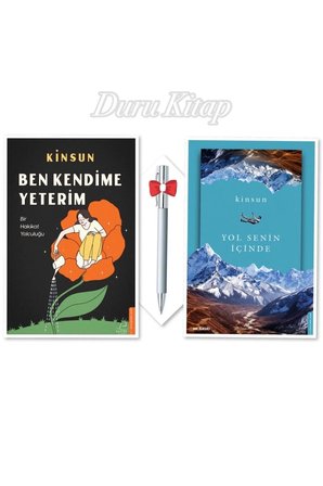 Yol Senin Içinde - Ben Kendime Yeterim, Kinsun (2 Kitap), Caprice B112 Kalem Hediye