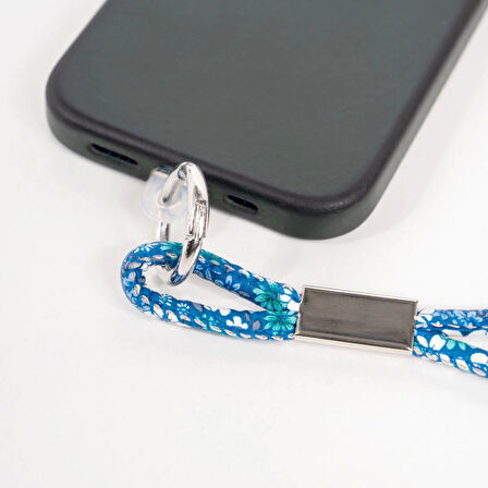 Lopard Dikiş Desenli İp Cep Telefonu El Askısı İpi 95cm