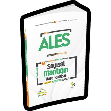 2023 ALES Sayısal ve Sözel Mantığın Kara Kutusu Konu Özetli Dijital Çözümlü ÖSYM Çıkmış Soru Bankası