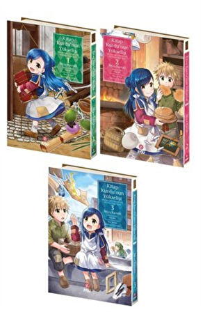 Kitap Kurdu'nun Yükselişi - 1 - 2 - 3 Bölüm Seti / Miya Kazuki