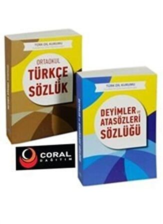 T.D.K. Uyumlu Ortaokul Türkçe Sözlük ve Deyimler, Atasözleri Sözlüğü (2 Kitap Set) / Kolektif