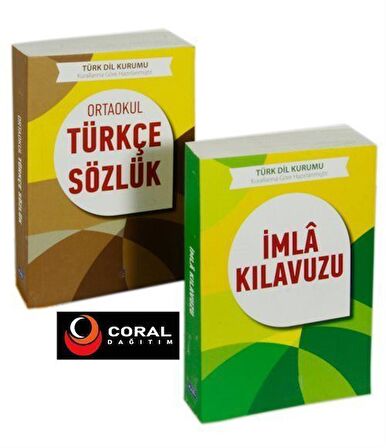 T.D.K. Uyumlu Ortaokul Türkçe Sözlük ve İmla Klavuzu (2 Kitap Set) / Kolektif