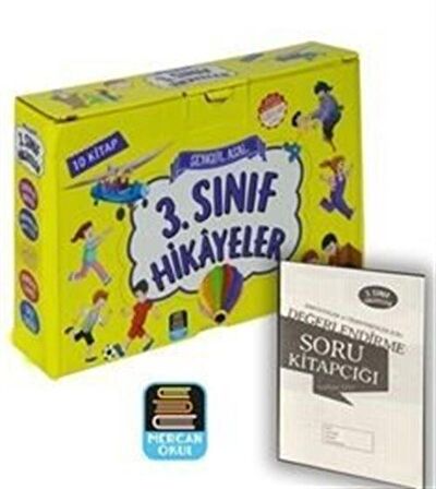 3. Sınıf Hikayeler Okuma Seti - 10 Kitap Soru Kitapçığı İlaveli