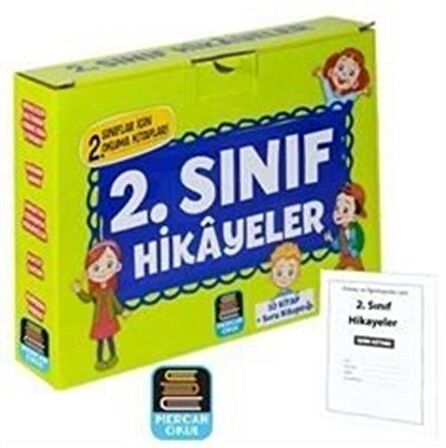 2. Sınıf Hikayeler Okuma Seti - 10 Kitap Soru Kitapçığı İlaveli