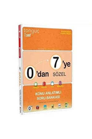0'dan 7'ye Sözel Konu Anlatımlı Soru Bankası