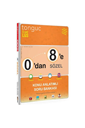 Tonguç 0'dan 8'e Sözel Konu Anlatımlı Soru Bankası