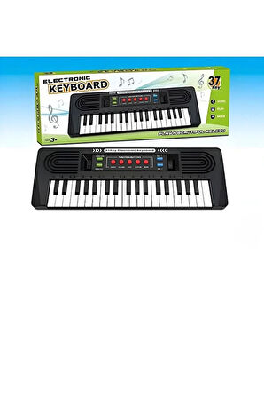 Oyuncak 37 Tuşlu Karaoke Org Çocuk Piyano Org 36 Cm Müzik Aletleri Oyuncak Eğitici Org Demo Şarkı