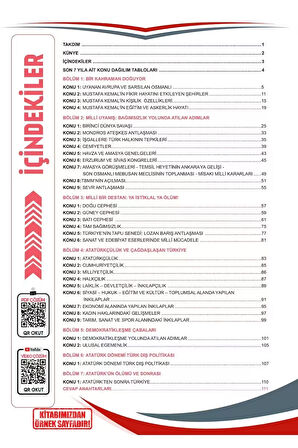 2026 8.Sınıf Full LGS Altın Seri İNKILAP TARİHİ MEB Çıkmış Soru Bankası Modüler Seti PDF/Video Çözüm