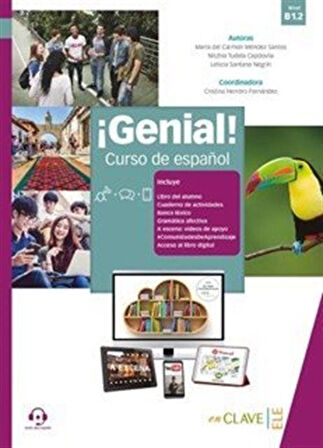 ¡Genial! B1.2 Libro del alumno+Cuaderno +Audio descargable / Kolektif