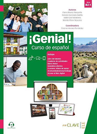 ¡Genial! B2.1 Libro del alumno+Cuaderno +Audio descargable / Kolektif