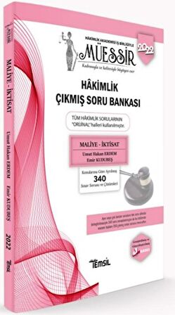 Müessir Maliye İktisat Hakimlik Çıkmış Soru Bankası