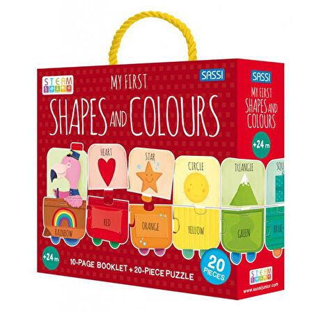 Sassi My First Shapes and Colours - Steam Puzzle