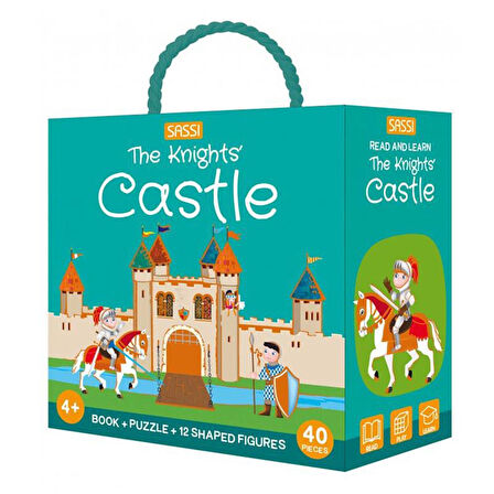 Sassi The Knights Castle - Book and Puzzle