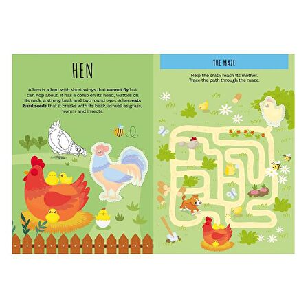 Sassi The Farm - Sticker and Activities