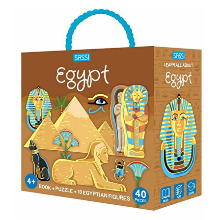 Sassi Egypt - Book and Puzzle