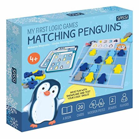 Sassi My First Logic Games - Matching Penguins