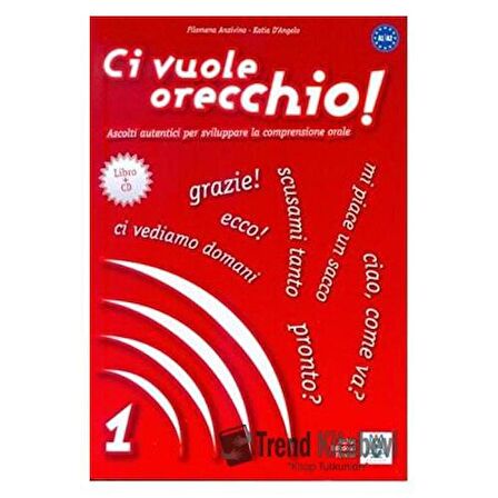 Ci Vuole Orecchio 1 + CD (İtalyanca Dinleme A1-A2)