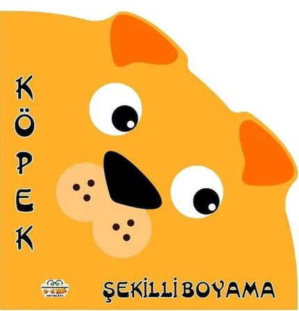 3-6 Yaşa Uygun Şekilli Boyama Seti - 8 Kitap