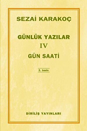 Günlük Yazılar 4 - Gün Saati