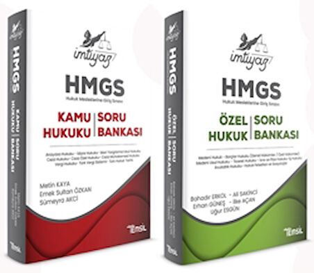 İmtiyaz HMGS Soru Bankası (Kamu Hukuku-Özel Hukuk)