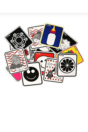 Flash Cards Ilk 50 Sözcük Bebeğimin Ilk Zeka Kartları 2'li Set Eğitici Bebekler İçin Zeka Kartları