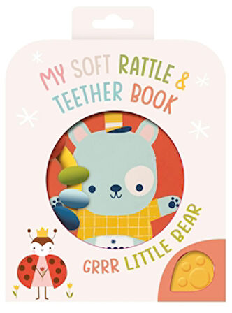 My Soft Rattle and Teether: Grrr Little Bear