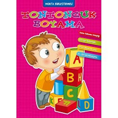 Nokta Birleştirmeli Tontoncuk Boyama (Kırmızı)