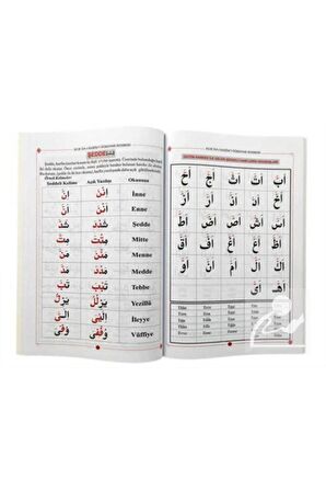 Kur'an-ı Kerimî En Kolay Öğrenme Rehberi Elif-ba